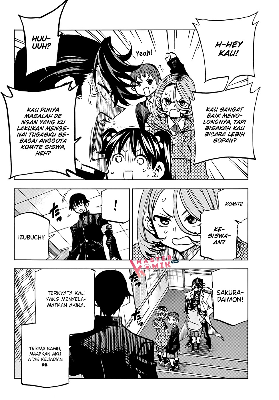 The Story Between a Dumb Prefect and a High School Girl with an Inappropriate Skirt Length chapter 4